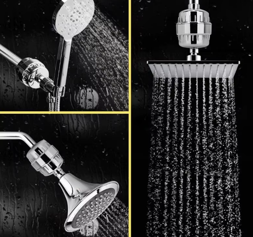 Filtr prysznicowy, który pozwala na wyeliminowanie metali z wody