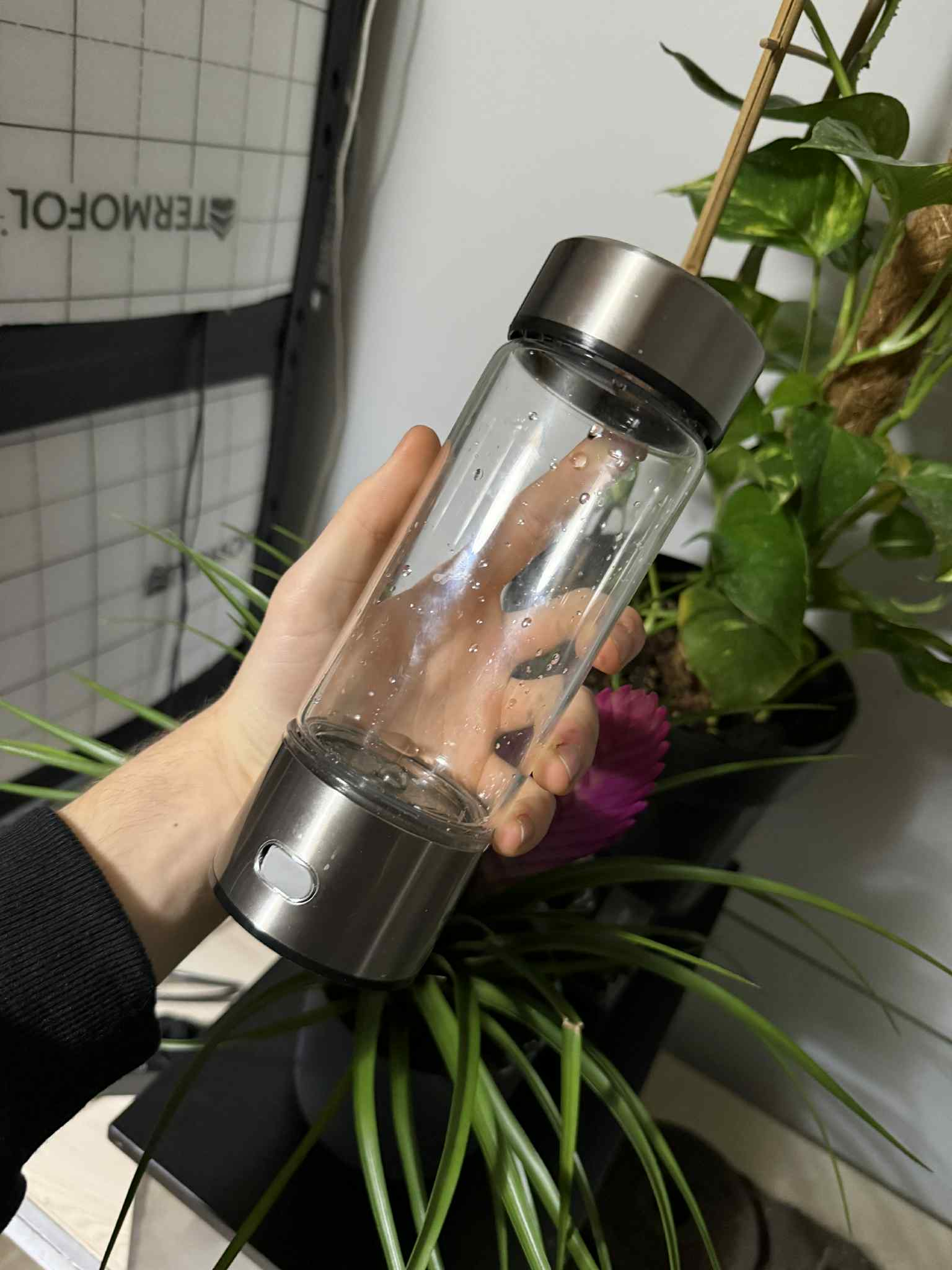 Butelka do wody wodorowej o pojemności 420m Silver